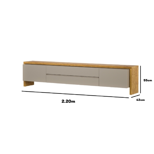 Rack Nord 2,20 - Gianduia/Cinamomo