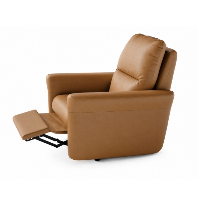 Poltrona Álamo Elétrica/Couro - Brown LANÇAMENTO