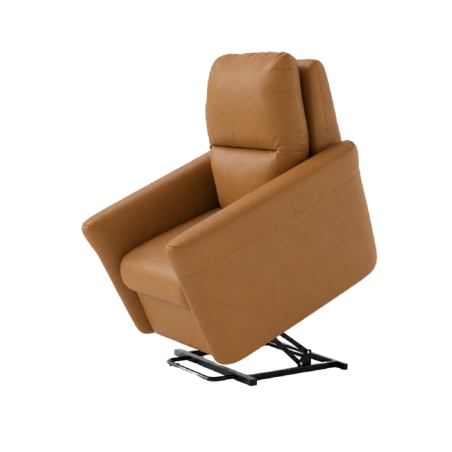 Poltrona Álamo Elétrica/Couro - Brown LANÇAMENTO