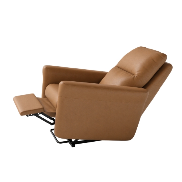Poltrona Álamo Elétrica/Couro - Brown LANÇAMENTO